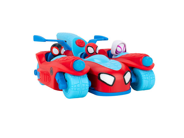 Ігровий набір 3 в 1 Spidey Deluxe Feature Vehicle Спліт команда Спайді (Spidey Team Split Racer) (SNF0271) - Фото 2