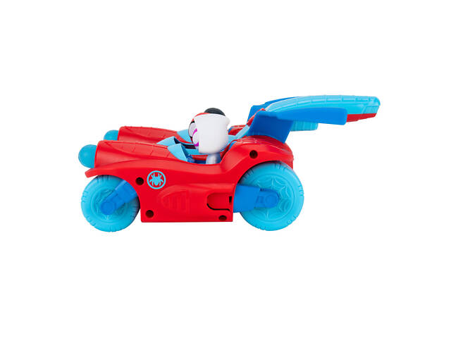 Ігровий набір 3 в 1 Spidey Deluxe Feature Vehicle Спліт команда Спайді (Spidey Team Split Racer) (SNF0271) - Фото 7