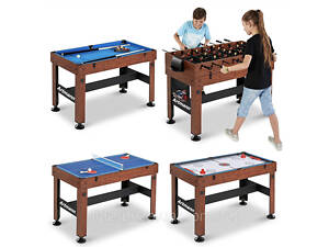 Ігровий стіл Santos 4 в 1 (футбол, теніс, хокей, більярд) ОРИГІНАЛ!!!