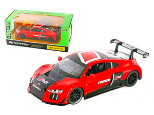 Игрушечная инерционная металлическая машинка Автопром Audi R8 LMS 68262A