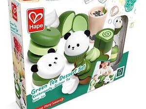 Игрушечные продукты Hape Десерты из зеленого чая (E3195)
