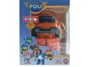 Іграшковий трансформер Робокар Полі 83168 робот + машинка Помаранчевий