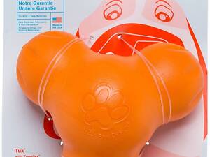 Игрушка для собак West Paw Tux Large Tangerine ZG041TNG 13 см Оранжевый (747473621423)
