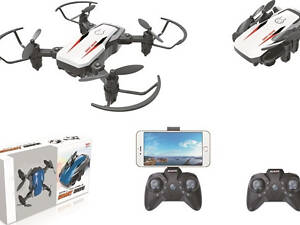 Игрушка Квадрокоптер на радиоуправлении с Wi-Fi камерой Smart Drone, K2C
