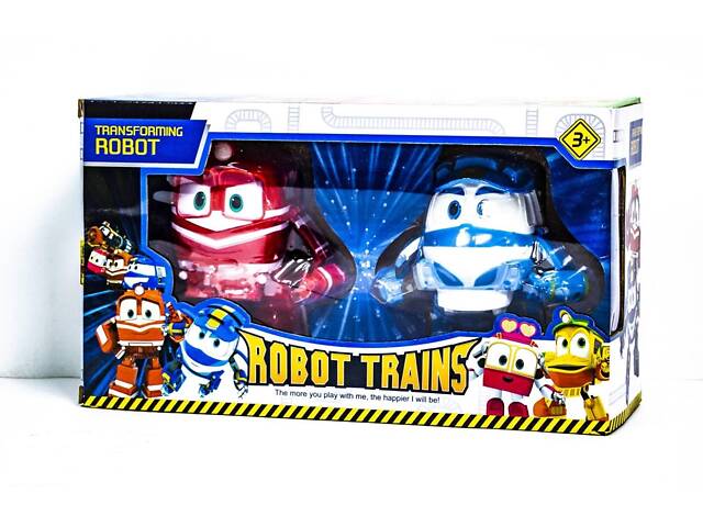 Іграшка Robot Trains 30 х 11 х 17 см Multicolor (BL1898) - Фото 1