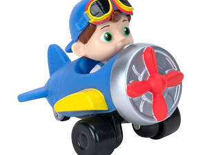 Игрушка самолет Cocomelon Mini Vehicles Plane 10 х 6 х 8 см