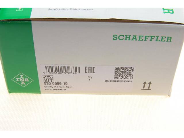 INA 530 0506 10 Комплект ГРМ Honda Civic 1.6/1.7i 01-05/FR-V 1.7 04-/Stream 1.7 16V 01-06 (22x104z) - Фото 13