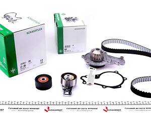 INA 530 0698 30 Комплект ГРМ + помпа Citroen Berlingo/Peugeot Partner 1.6 HDi 08-