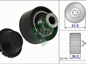 INA 532 0334 10. Ролик натяжний ременя ГРМ