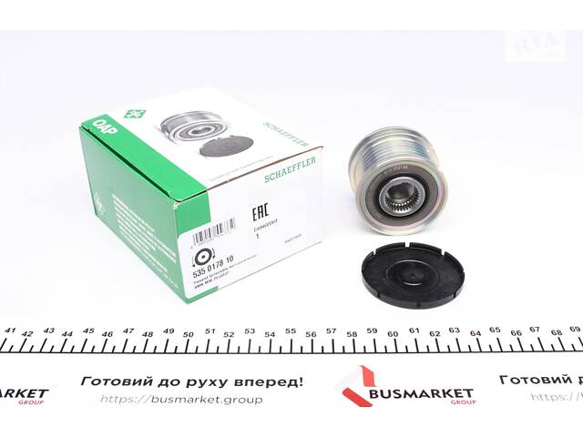 INA 535 0178 10 Шкив генератора Citroen Berlingo/Peugeot Partner 1.6 ...