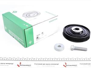 INA 544 0090 20 Шкив коленвала Renault Megane/Kangoo/Clio 1.5 dCi 08-/05- (6PK) (с болтом)