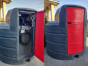 Резервуар 2500л METRIA для дизельного топлива. Мини АЗС под ключ.