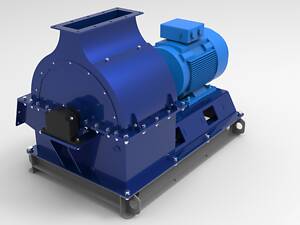 Дробарка молоткова 55 кВт 4-8 т.ч. ТМ-55