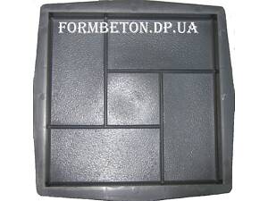 Форми для тротуарної плитки Квадрат Цегла 30х30х3 см