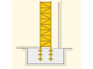 Фундаментний анкер Liebherr 185 HC-256 HC