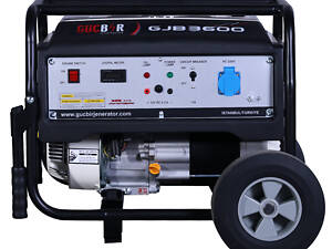 Генератор бензиновий Gucbir GJB3600E, 1фаза, 3000Вт, електрозапуск