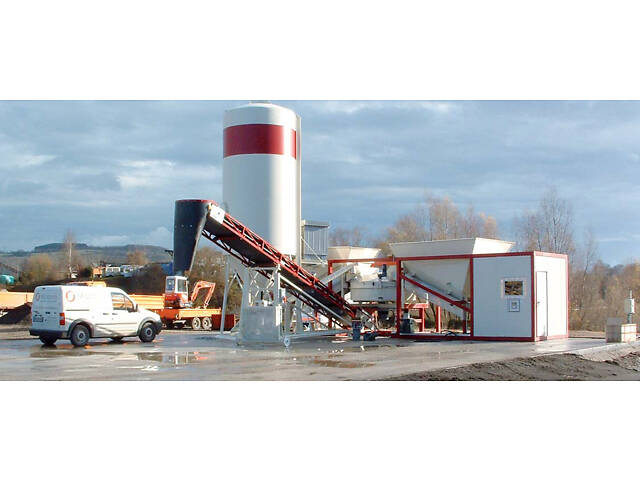 Мобільний Бетонний завод SUMAB K-30 (30 м3/ч) Швеція - Фото 1