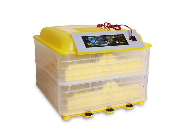 Инкубатор автоматический HHD YS-96 на 96 яиц 220/12 В с регулятором влажности (в пластиковом корпусе) - Фото 1