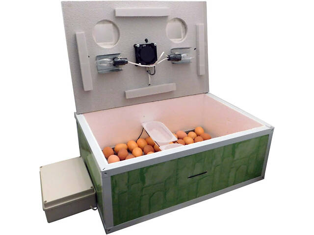 Інкубатор автоматичний «Курочка Ряба» ІБ-100 з вентилятором - Фото 1