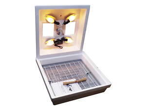 Инкубатор для яиц механический ламповый на 70 яиц Наседка ИБМ-70 литой корпус с цифровым терморегулятором