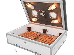 Інкубатор Наседка ІБ-140 на 140 яєць з механічним переворотом і цифровим терморегулятором