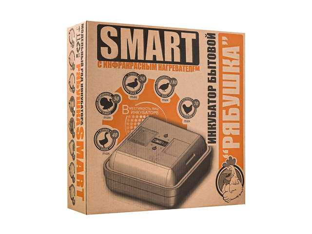 Інкубатор «Рябушка Smart» на 70 яєць (аналоговий терморегулятор) з ручним переворотом - Фото 10
