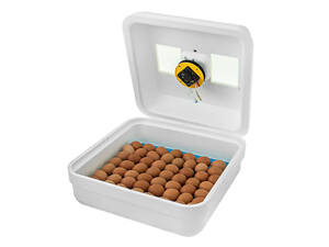 Инкубатор «Рябушка Smart TURBO» на 70 яиц с керамическим нагревателем (цифровой терморегулятор, вентилятор)