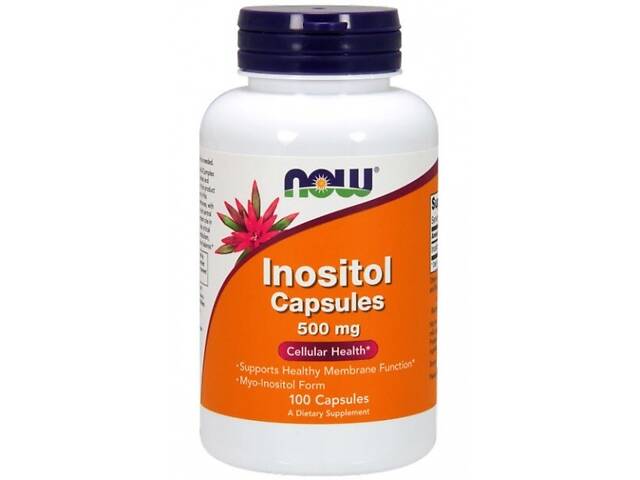 Инозитол Now Foods Inositol 500 mg 100 caps (1086-100-74-1287282-20) - Фото 1