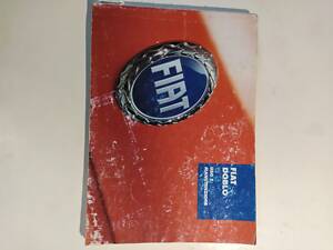 Інструкція по тех.обслуговуванню авто Fiat Doblo га італійскій мові.