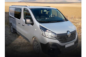 Интегрированные рейлинги (черные) Длинная база для Opel Vivaro 2015-2019 гг