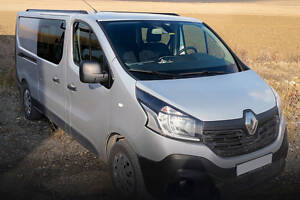 Интегрированные рейлинги (черные) Длинная база для Opel Vivaro 2015-2019 гг