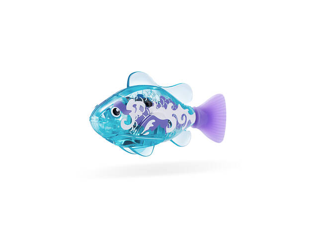 Интерактивная игрушка ROBO ALIVE S3 – РОБОРИБКА (голубая) - Фото 13