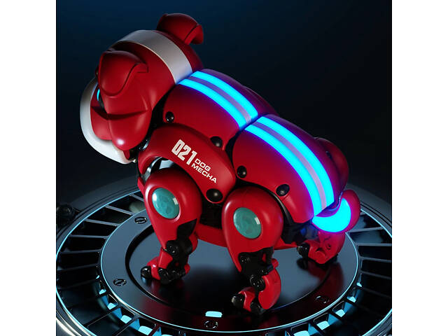 Інтерактивна іграшка-собака Бульдог XPRO Mecha Dog R11 (234574935_251) - Фото 6