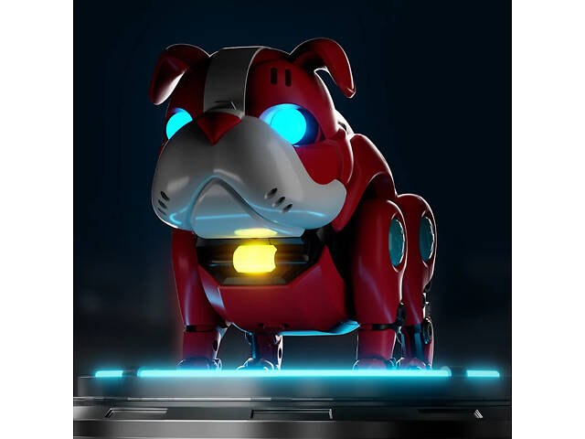 Інтерактивна іграшка-собака Бульдог XPRO Mecha Dog R11 (234574935_251) - Фото 7