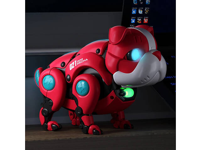 Інтерактивна іграшка-собака Бульдог XPRO Mecha Dog R11 (234574935_251) - Фото 8