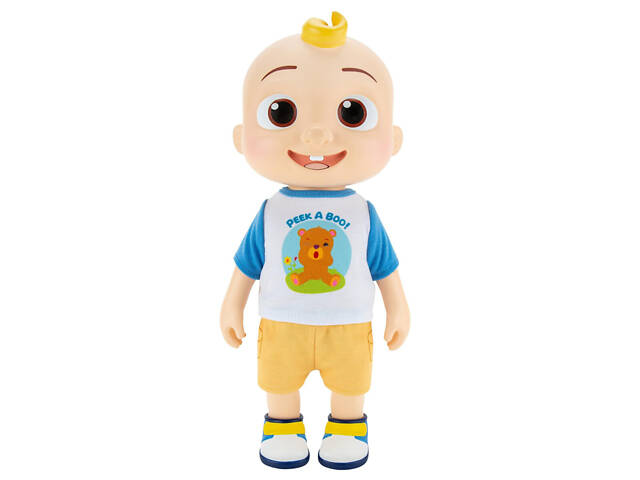 Інтерактивна лялька зі звуком Cocomelon Deluxe Interactive JJ Doll 360 мм - Фото 1