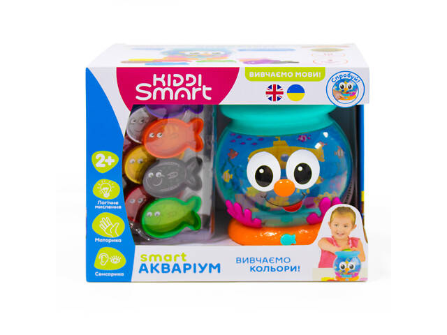 Интерактивная обучающая игрушка Smart-Аквариум KIDDI SMART 207659 украинский и английский - Фото 12