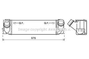 Интеркулер для моделей: BMW (X3)