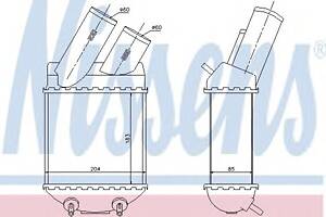 Интеркулер для моделей: DACIA (SANDERO), RENAULT (MEGANE,MEGANE,MEGANE,MEGANE,MEGANE,SCENIC)