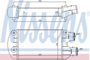Интеркулер   для моделей: FIAT (BRAVA, BRAVO,MAREA,MAREA,MULTIPLA,BRAVO)