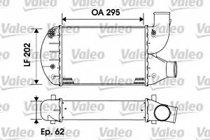 Интеркулер   для моделей: FIAT (BRAVA, BRAVO,MAREA,MAREA)