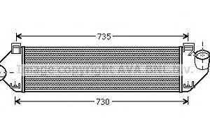 Интеркулер для моделей: FORD (FOCUS, FOCUS,FOCUS,FOCUS,S-MAX,FOCUS,MONDEO,MONDEO,MONDEO,C-MAX,KUGA,C-MAX,GRAND-C-MAX,F