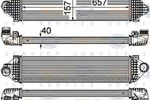 Интеркулер для моделей: FORD (GALAXY, S-MAX,MONDEO,MONDEO)