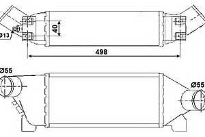 Интеркулер для моделей: FORD (TRANSIT, TRANSIT,TRANSIT)