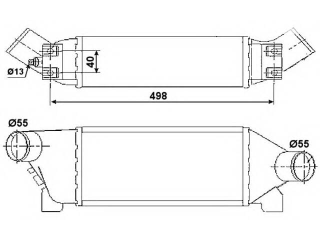 Інтеркулер для моделей: FORD (TRANSIT, TRANSIT, TRANSIT)