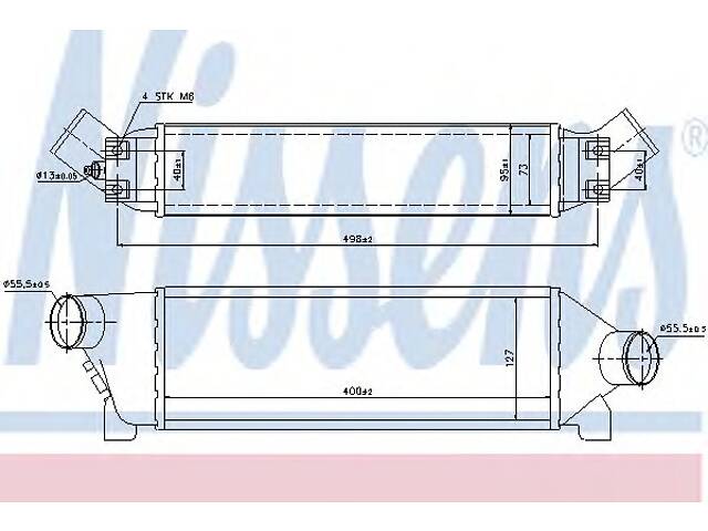 Інтеркулер для моделей: FORD (TRANSIT, TRANSIT, TRANSIT)