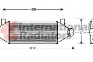 Интеркулер для моделей: FORD (TRANSIT, TRANSIT,TRANSIT)