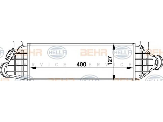 Интеркулер для моделей: FORD (TRANSIT, TRANSIT,TRANSIT)