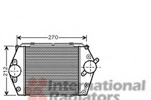 Интеркулер для моделей: MAZDA (MPV, 6,6,6)