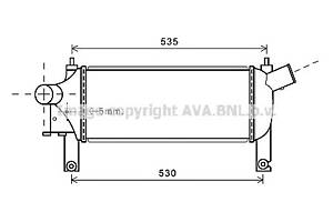 Інтеркулер для моделей: NISSAN (PATHFINDER, NAVARA, NAVARA, NP300)